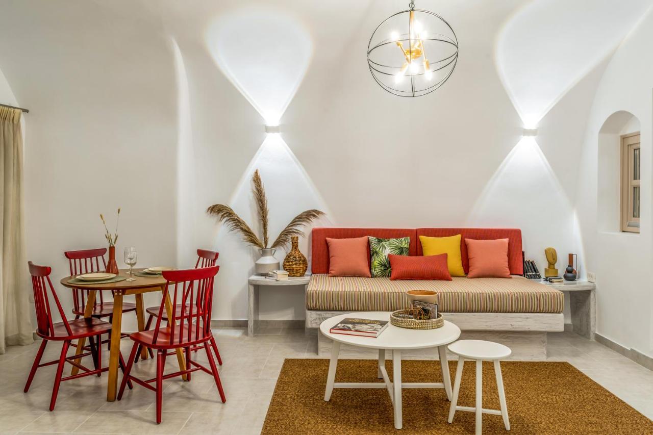Wine And Yard Caves Hotel Pyrgos Kallistis Ngoại thất bức ảnh