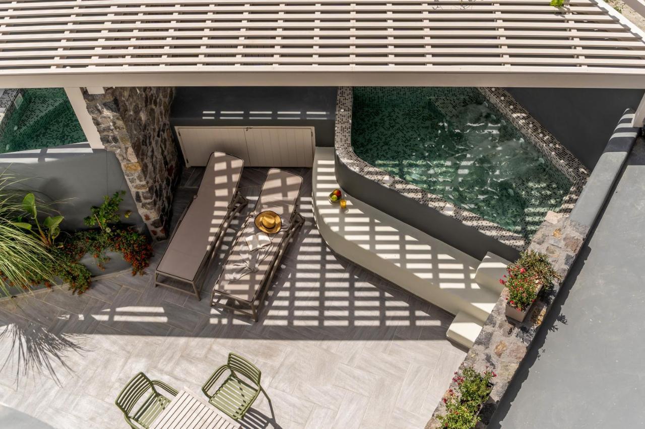 Wine And Yard Caves Hotel Pyrgos Kallistis Ngoại thất bức ảnh
