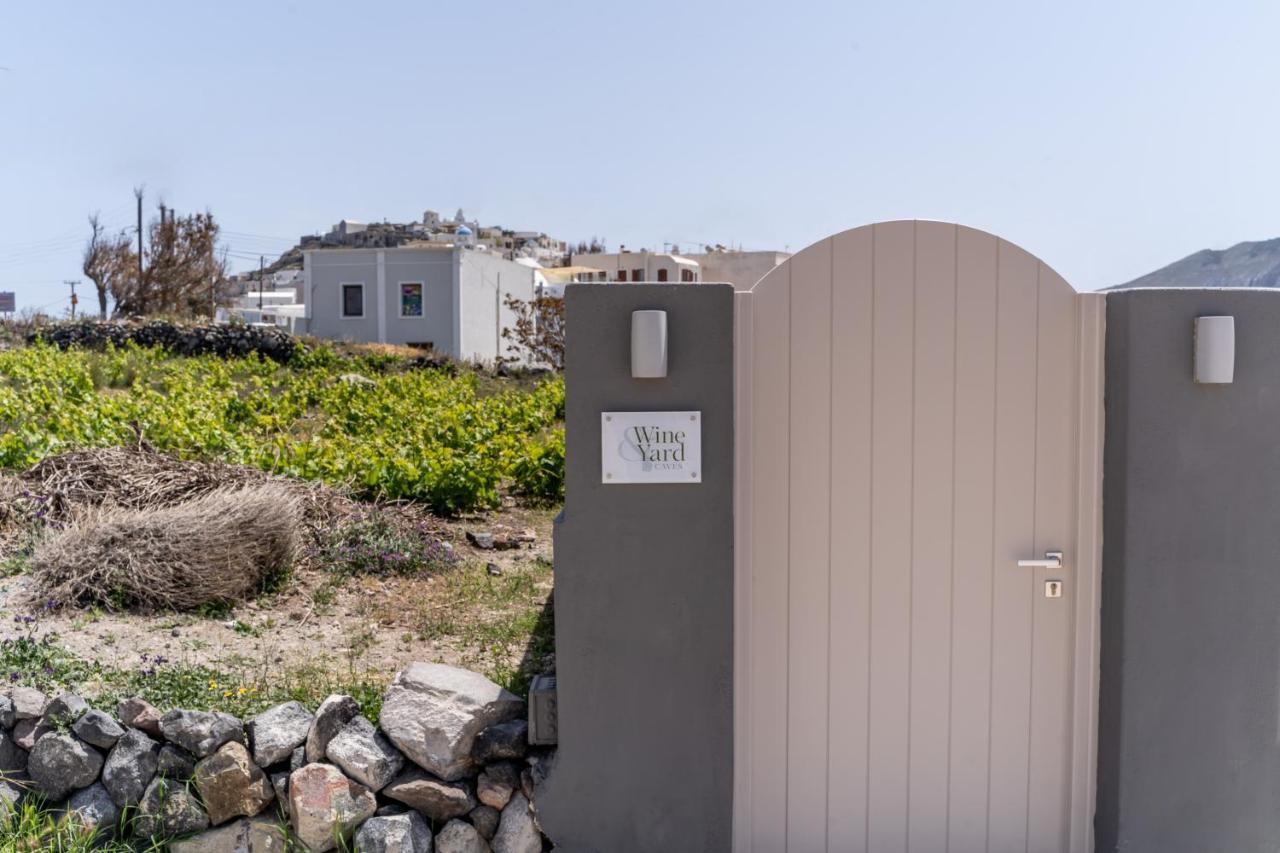 Wine And Yard Caves Hotel Pyrgos Kallistis Ngoại thất bức ảnh