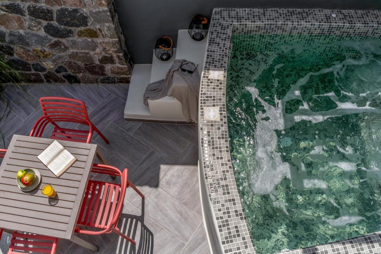 Wine And Yard Caves Hotel Pyrgos Kallistis Ngoại thất bức ảnh